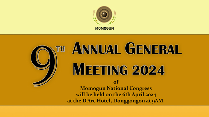 9th AGM of Momogun National Congress